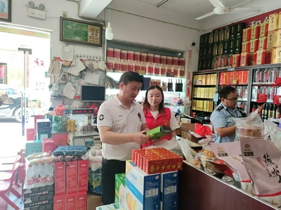 江塘鄉(xiāng)開(kāi)展節(jié)前食品安全檢查，規(guī)范市場(chǎng)經(jīng)營(yíng)秩序